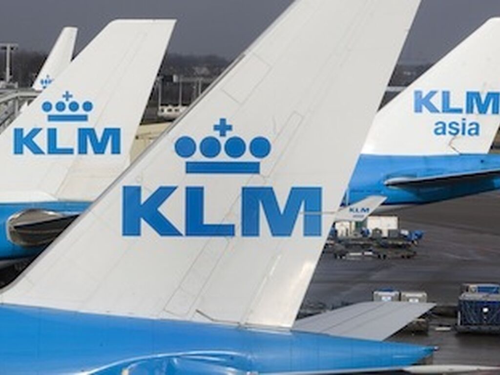 KLM vliegtuig